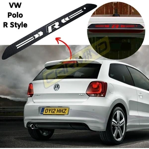 Vw Polo R Style Karbon Arka Fren Lambası Sticker