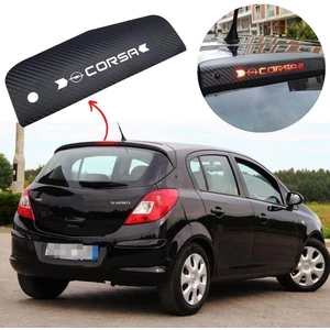 Opel Corsa D Karbon Arka Fren Stop Lambası Sticker