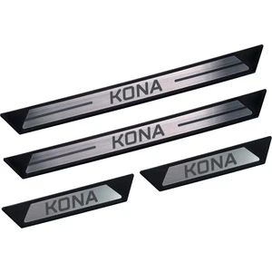 Bab Dizayn Automotive Hyundai Kona Suv Krom Kapı Eşik Koruması 2018 ve Üzeri  4 Parça