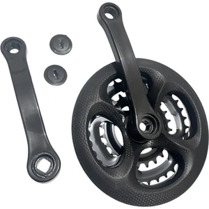 Bisiklet 3'lü Aynakol Takımı Karbon Görünümlü ( 24/34/42 )