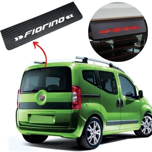 Fiat Fiorino Karbon Arka Fren Stop Lambası Sticker