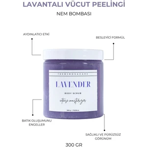 The Mimosa Care Lavanta Özlü El-Vücut Peeling  Onarıcı Nemlendirici Leke Karşıtı Etki