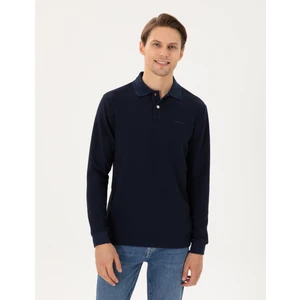 Pierre Cardin Erkek Lacivert Regular Fit Sweatshirt 50293236-VR033