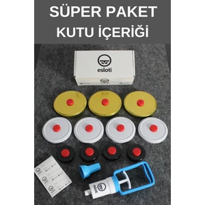 Kavanoz Vakumlama Seti (SÜPER SET)