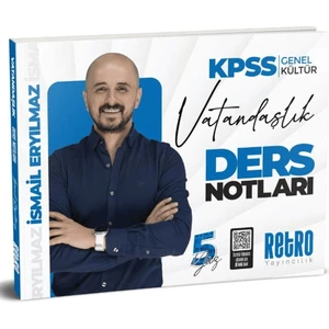 Retro Yayıncılık 2025 KPSS Genel Kültür Vatandaşlık Ders Notu
