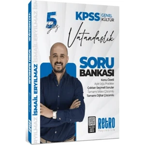 Retro Yayıncılık 2026 KPSS Genel Kültür Vatandaşlık Soru Bankası