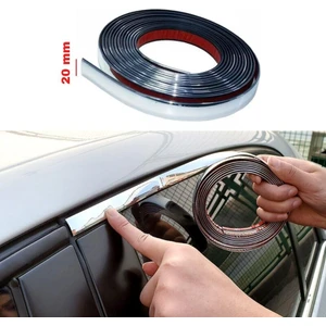 20MM Dekoratif Nikelajlı Şerit Çıta 2 Metre