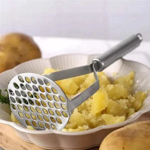 Snow Homs Saplı Metal Patates Ezici- Mutfak Pratik Eşya / Patates Püresi