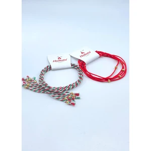 Concept Hubutu10’lu (2’li 5 Set) Kartlı Jelatinli Hediyelik Yılbaşı Marteniçka Dilek Şans Bilekliği