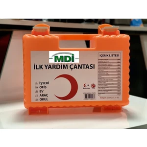 MDI Medikal Ilk Yardım Çantası Ecza Dolabı Km