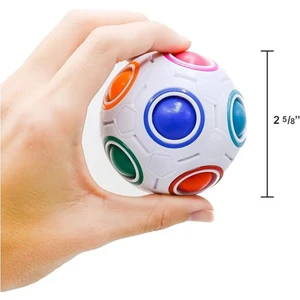 Krizantem Yeni Nesil Stres Topu 3D Zeka Eğlence Oyuncak Eğitici Oyuncak Yapboz Sihirli Top Çocuk ve Yetişkin