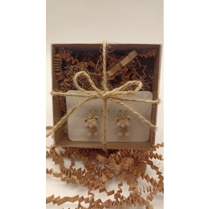 Tılsım Accesories AYICIK PELUŞ KÜPE BEJ