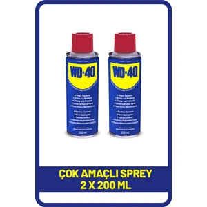 Wd-40    200 Ml. x 2 Adet