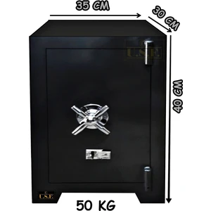 Ev Ve Ofis Tipi Çelik Para Kasası-40 cm 50kg kasa
