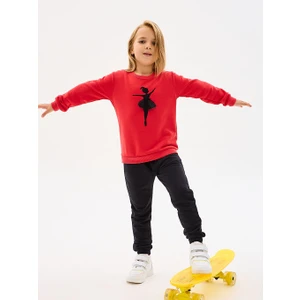 Luggi Baby 2-7 Yaş Kız Çocuk Pamuklu Eşofman Takımı