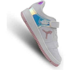 Pudra Hologram Kısa Çocuk Spor Ayakkabı