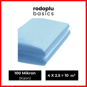 Rodoplu Store | Hışır Örtü, Naylon Branda, Boya Badana ve Taşıma Örtüsü [10m², Kalın]