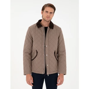 Pierre Cardin Erkek Vizon Kapitone Cepli Mont 50292845-VR052