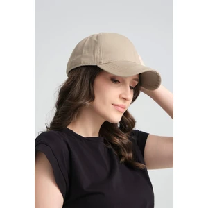 Spor Kep Şapka Ayarlanabilir Tokalı Taş Rengi Gabardin Kep Şapka Baseball Cap