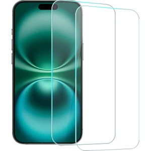 iPhone 16 Plus Temperli Cam Koruyucu 9H UItra Koruma (2 adet)