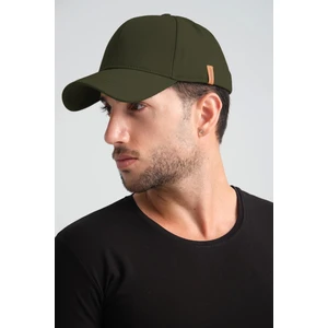 Spor Kep Şapka Ayarlanabilir Tokalı Haki Gabardin Kep Şapka Baseball Cap