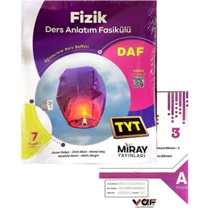 Miray Yayınları TYT Fizik Ders Anlatım Fasikülü + Deneme