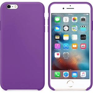 Piyasa Sepeti Apple iPhone 6 Plus Altı Açık Liquit Lansman Silikon Mor