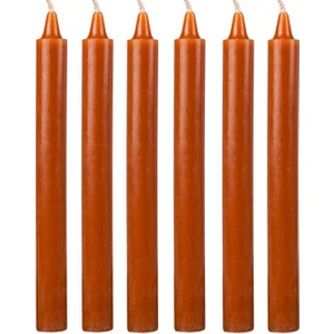 Mumvemum 6 Lı Kahve Rengi Bakkal Mum