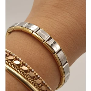 Tılsım Accesories Nomination Bileklik Çelik Gold-Sılver