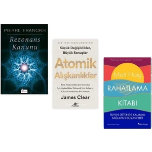 Rezonans Kanunu - Atomik Alışkanlıklar - Rahatlama Kitabı 3'lü Set