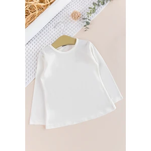 Uzun Kollu Çocuk Body Düz Renk Çocuk Tişört