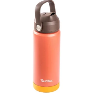 Pembe Tutamaçlı Paslanmaz Çelik Pipetli Termos 500ML