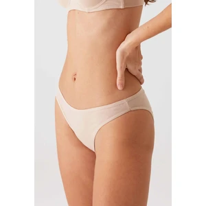 Pierre Cardin Kadın 5'li Ekonomik Paket Ten 2957 No Show Classic Pamuklu Basic Külot