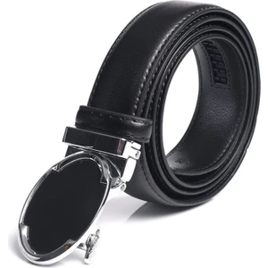 Suni Deri Erkek Kemer Cırcır Otomatik Kemer Erkek Elbise ve Günlük Ayarlanabilir Toka
