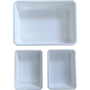 Masal Oyuncak Kinetik Kum Havuzu, Duyu ,oyun Hamuru Teknesi 3 Lü Set