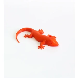 3d Kertenkele Geko Figürlü Model Oyuncak - Turuncu