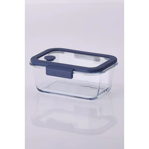 Fika Glace Vakumlu Cam Saklama Kabı 800ML Mavi