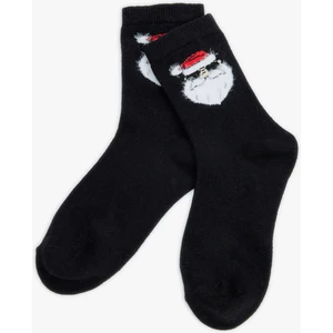 Noel Baba Baskılı Soket Çorap Pamuklu
