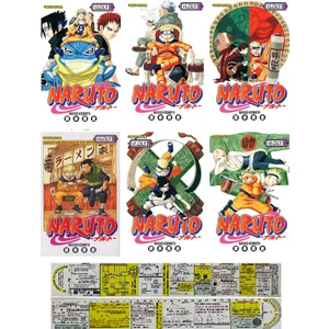 Naruto 13-14-15-16-17-18. Ciltler Manga Seti + Mat. Öğreten Cetvel
