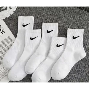 Worthy Socks 4 Çift  Pamuklu Beyaz Spor Tenis Kolej Çorap
