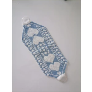 Mavi Sırt Sabunluğu-Banyo Ve Duş Lifi-Doğal Özel Dokuma