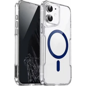 Apple iPhone 11 Kılıf Renkli Kamera Çıkıntılı Magsafe Şarj Özellikli T-Max Magsafe Sert Kapak + Ekran Koruyucu