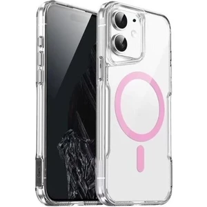 Apple iPhone 11 Kılıf Renkli Kamera Çıkıntılı Magsafe Şarj Özellikli T-Max Magsafe Sert Kapak + Ekran Koruyucu