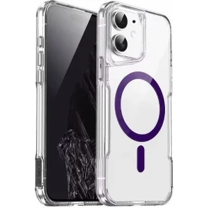 Apple iPhone 11 Kılıf Renkli Kamera Çıkıntılı Magsafe Şarj Özellikli T-Max Magsafe Sert Kapak