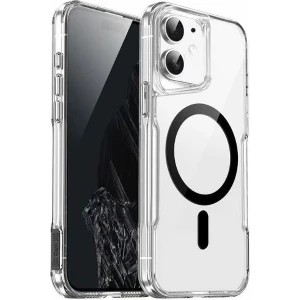 Apple iPhone 11 Kılıf Renkli Kamera Çıkıntılı Magsafe Şarj Özellikli T-Max Magsafe Sert Kapak + Ekran Koruyucu