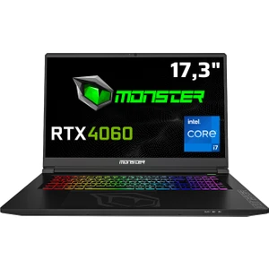 Tulpar T7 V26.1 Intel Core I7 13700H 16 GB Ram 500 GB SSD 8 GB Rtx 4060 Freedos 17,3" Fhd 144 Hz Oyun Bilgisayarı
