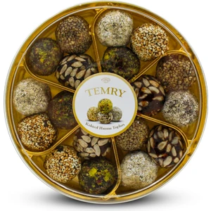Payitaht Hurma Antep Fıstıklı, Hindistan Cevizi, Ay Çekirdeği ve Susam Kaplamalı Kokteyl Hurma Topları 400GR