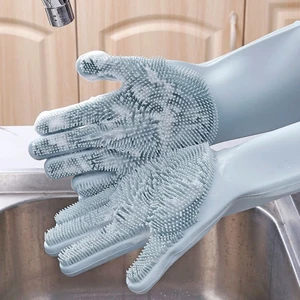 Snow Homs Magic Gloves Sihirli Bulaşık Eldiveni Mutfak Banyo Temizleme Fırçası Oto Ev Iş Pratik