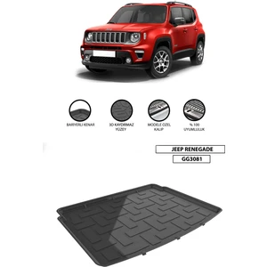 Yücel Oto Aksesuar Jeep Renegade Bagaj Havuzu