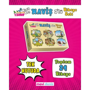 Okuma Denizi 8'lı Set - Tekerlemeler - Akıllı Köpek - Kış Gelmiş - Yavru Kuş - Rüya - Gel Pisi Pisi - Tim Tim Köye Gittim 24'lü Set
